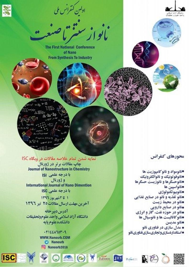 اولین کنفرانس ملی نانو از سنتز تا صنعت 96